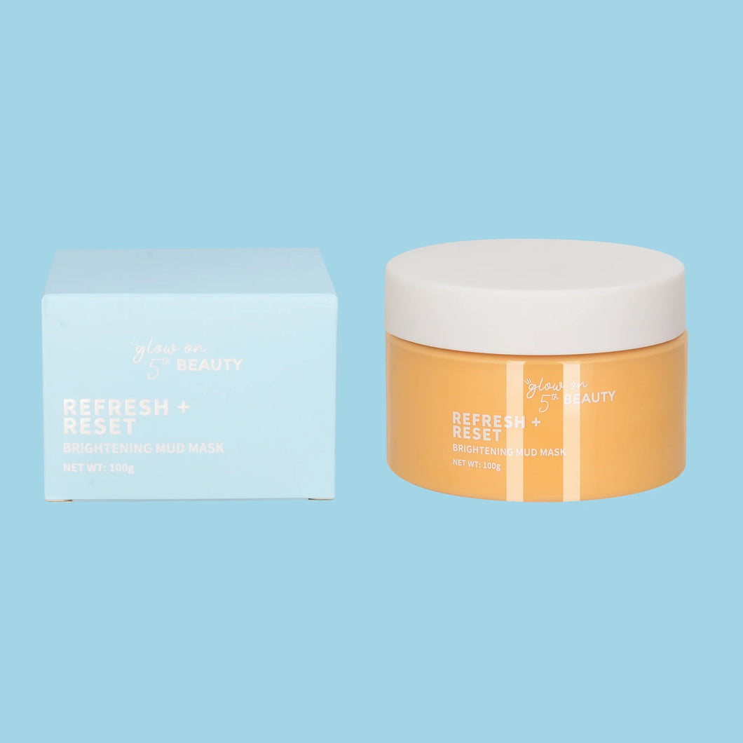 Glow On 5th Beauty - REFRESH + RESET BRIGHTENING MUD MASK