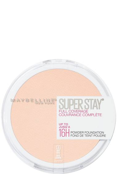 Maybelline - (130 Buff Beige) POWDER FOUNDATION FULL COVERAGE 16H