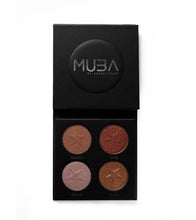 Cargar imagen en el visor de la galería, Muba Cosmetics - LAURA &amp; LUCELY DUO EYESHADOW PALETTE
