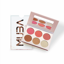 Cargar imagen en el visor de la galería, Muba Cosmetics - BLUSH &amp; HIGHLIGHTER PALETTE
