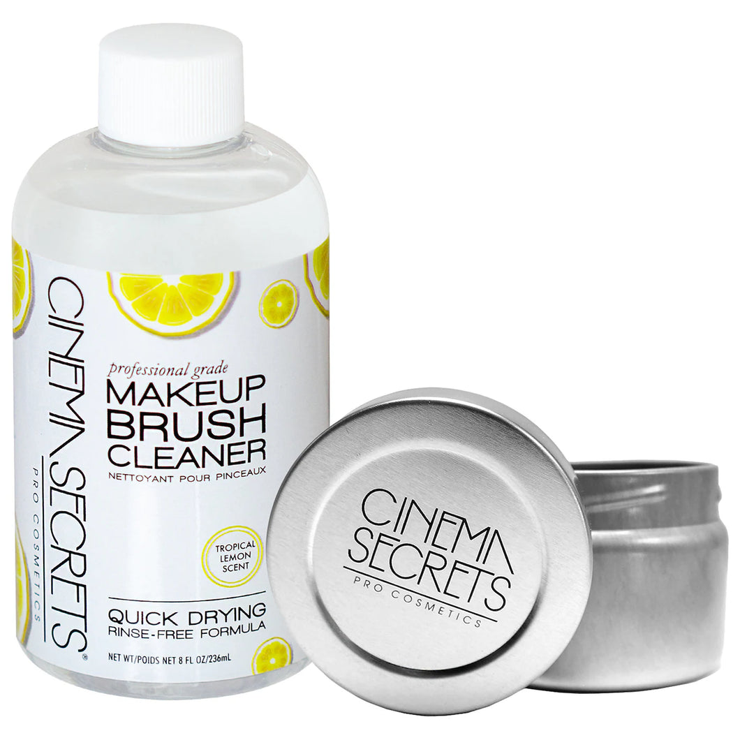 Cinema Secrets - TROPICAL LEMON MAKEUP BRUSH CLEANER PRO STARTER KIT