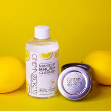 Cargar imagen en el visor de la galería, Cinema Secrets - TROPICAL LEMON MAKEUP BRUSH CLEANER PRO STARTER KIT
