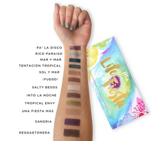 Cargar imagen en el visor de la galería, Mia Del Mar - LIFE IS A FIESTA EYESHADOW PALETTE + DUAL ENDED BRUSH
