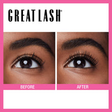 Cargar imagen en el visor de la galería, Maybelline - (Very Black) MASCARA GREAT LASH
