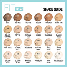 Cargar imagen en el visor de la galería, Maybelline - (360 Moka) FITME MATTE + PORELESS POWDER
